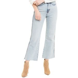 NWT Current/Elliot The Femme Cropped Bell Jeans